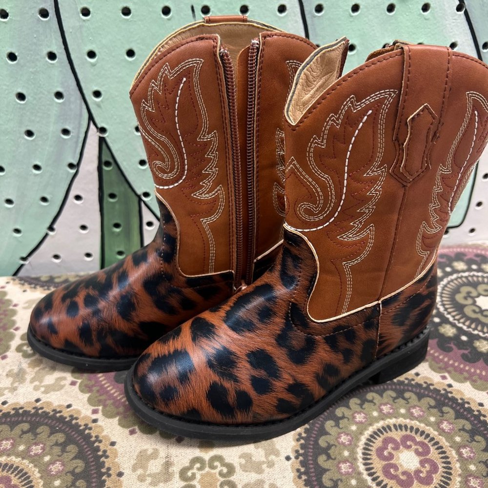 Cheetah Cowgirl Boots